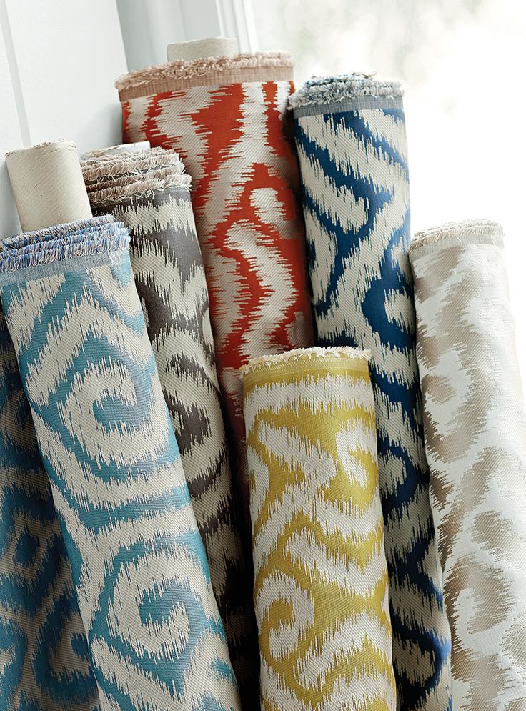 IKAT & Tie Dye fabric by Janki Nath & Co. — premium woven textile manufactured in India